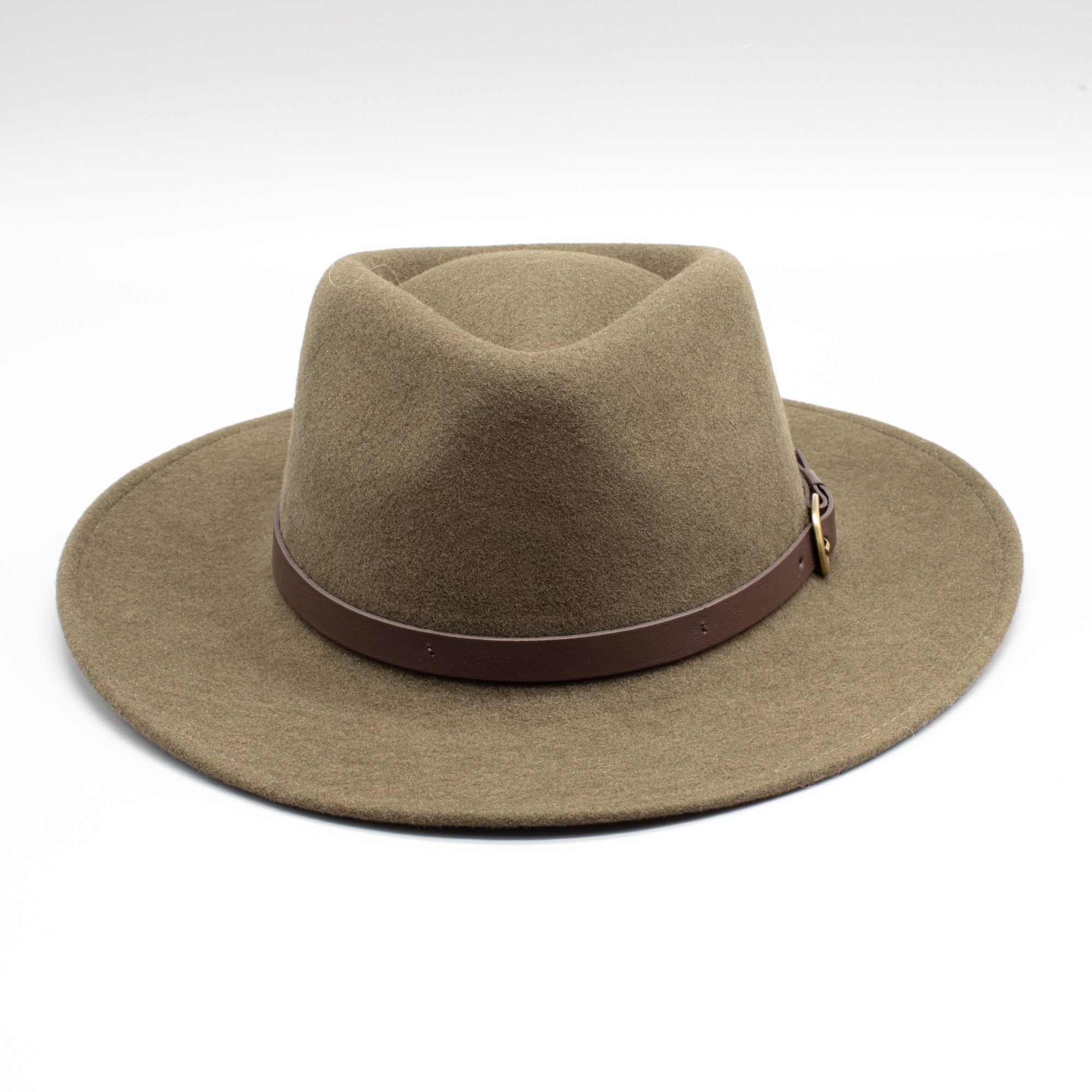 Chapeau Fedora Feutre Laine – Large Bord 10 Cm – Unisexe Homme/femme – Style Vintage – Protection Soleil